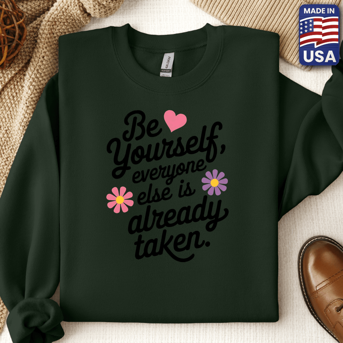 Be Yourself Crewneck