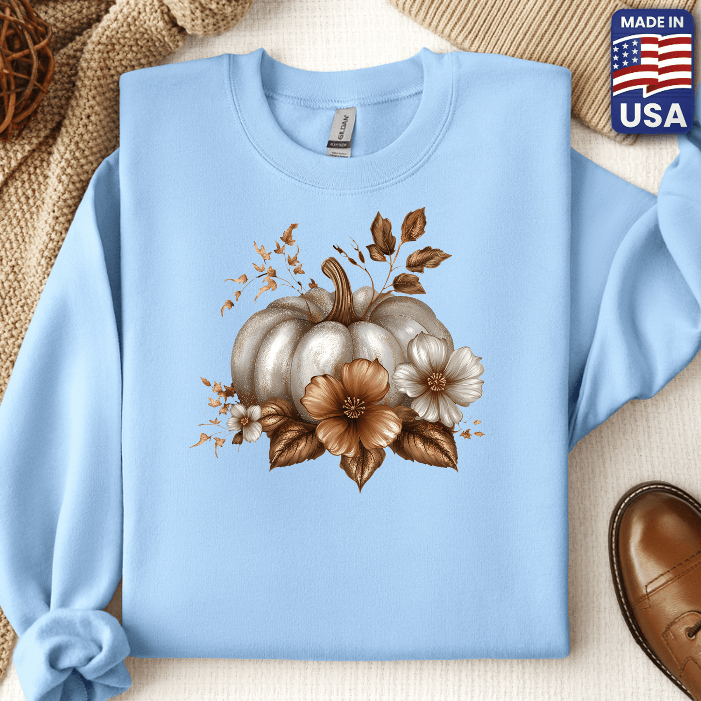 Pumkin Decor Crewneck