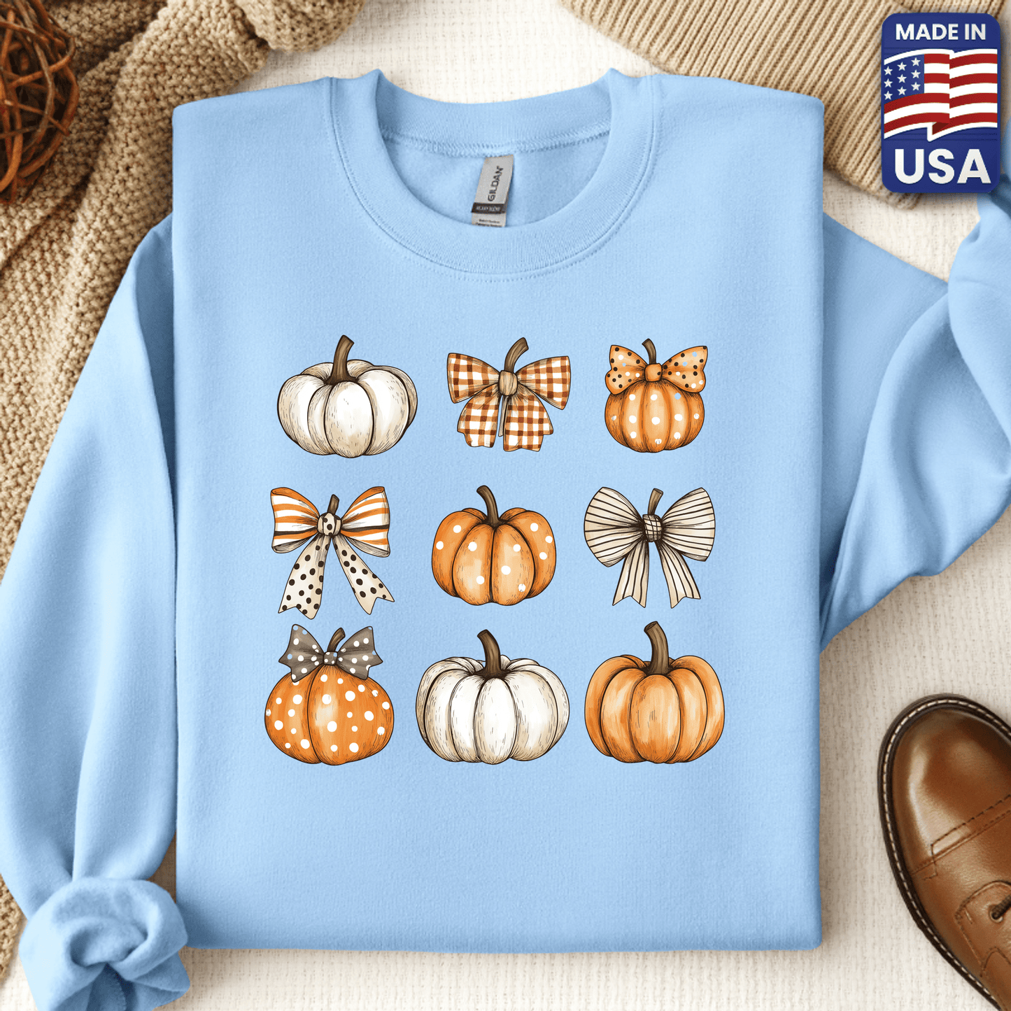 Pumpkin Queen of Autumn Crewneck