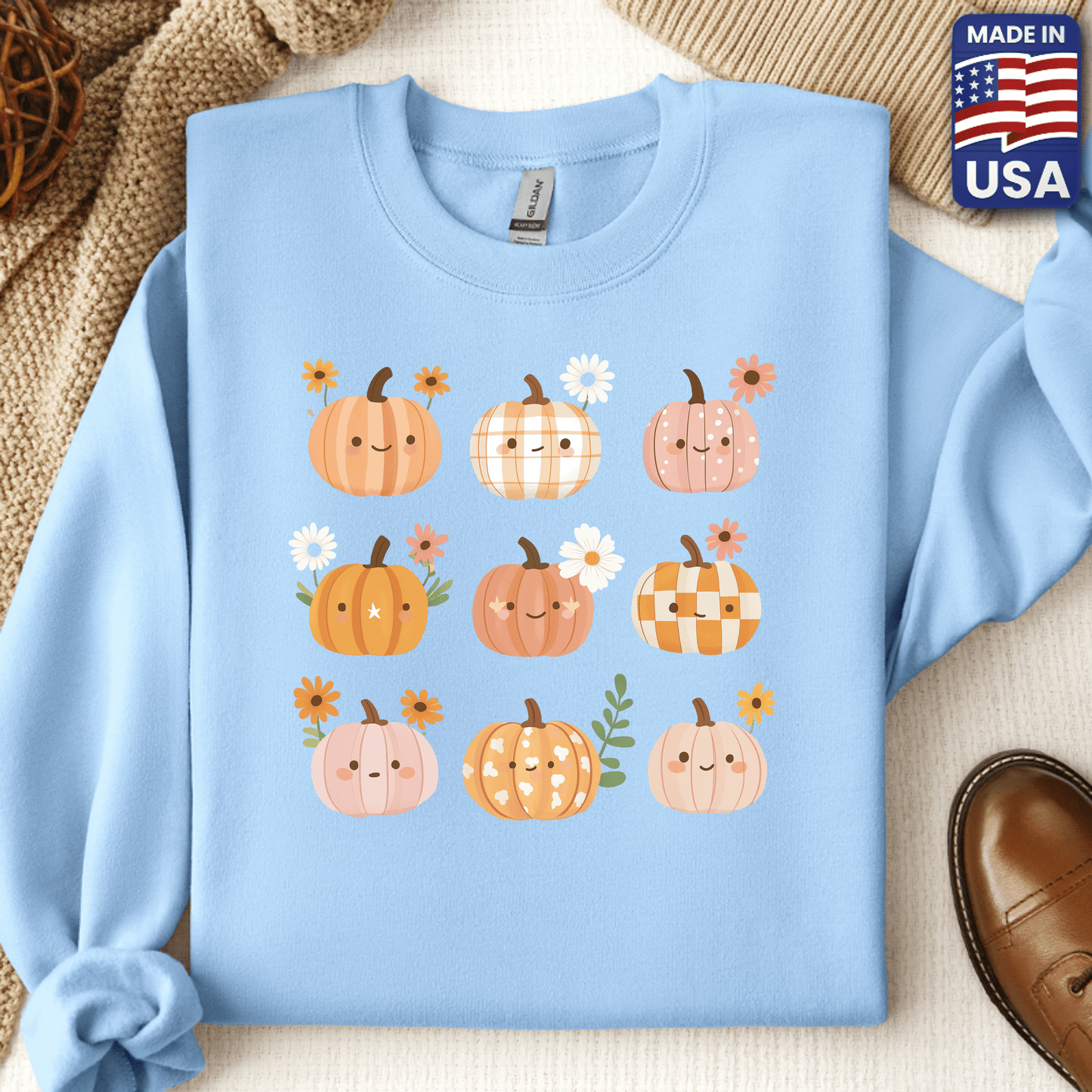 Cute Pumpkin Crewneck