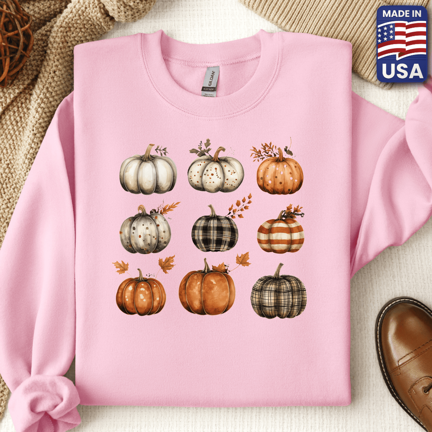 Cozy Pumpkin Crewneck