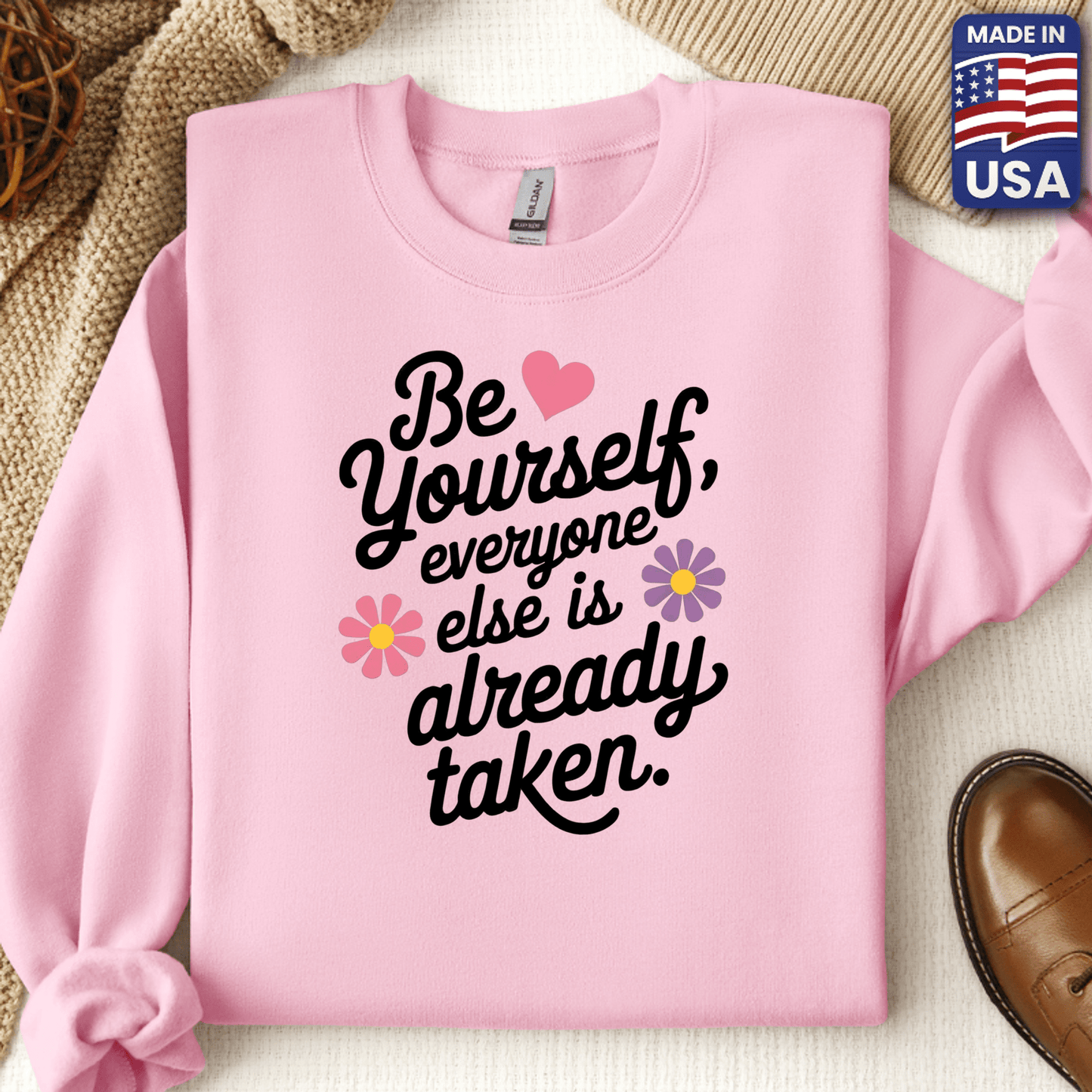 Be Yourself Crewneck