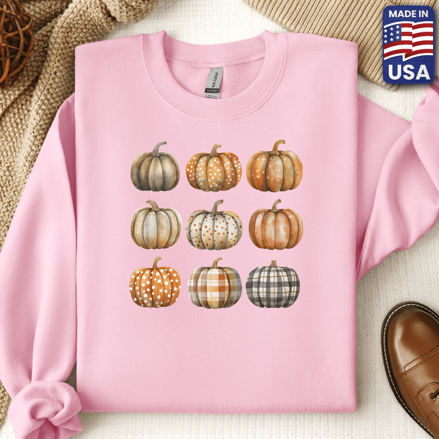 Thankful for Pumpkins Crewneck