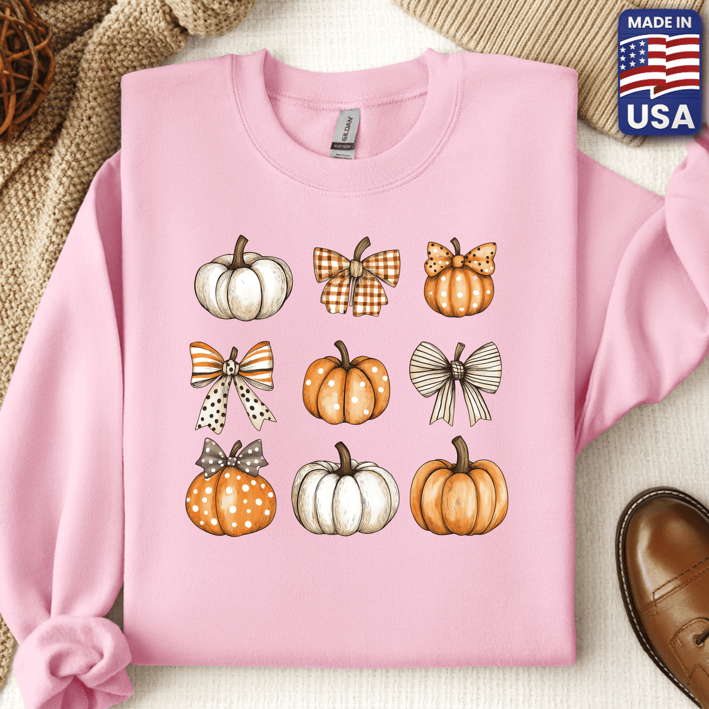 Pumpkin Queen of Autumn Crewneck