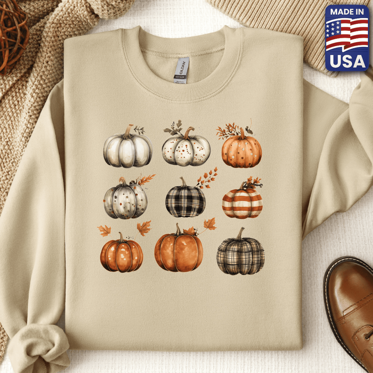 Cozy Pumpkin Crewneck