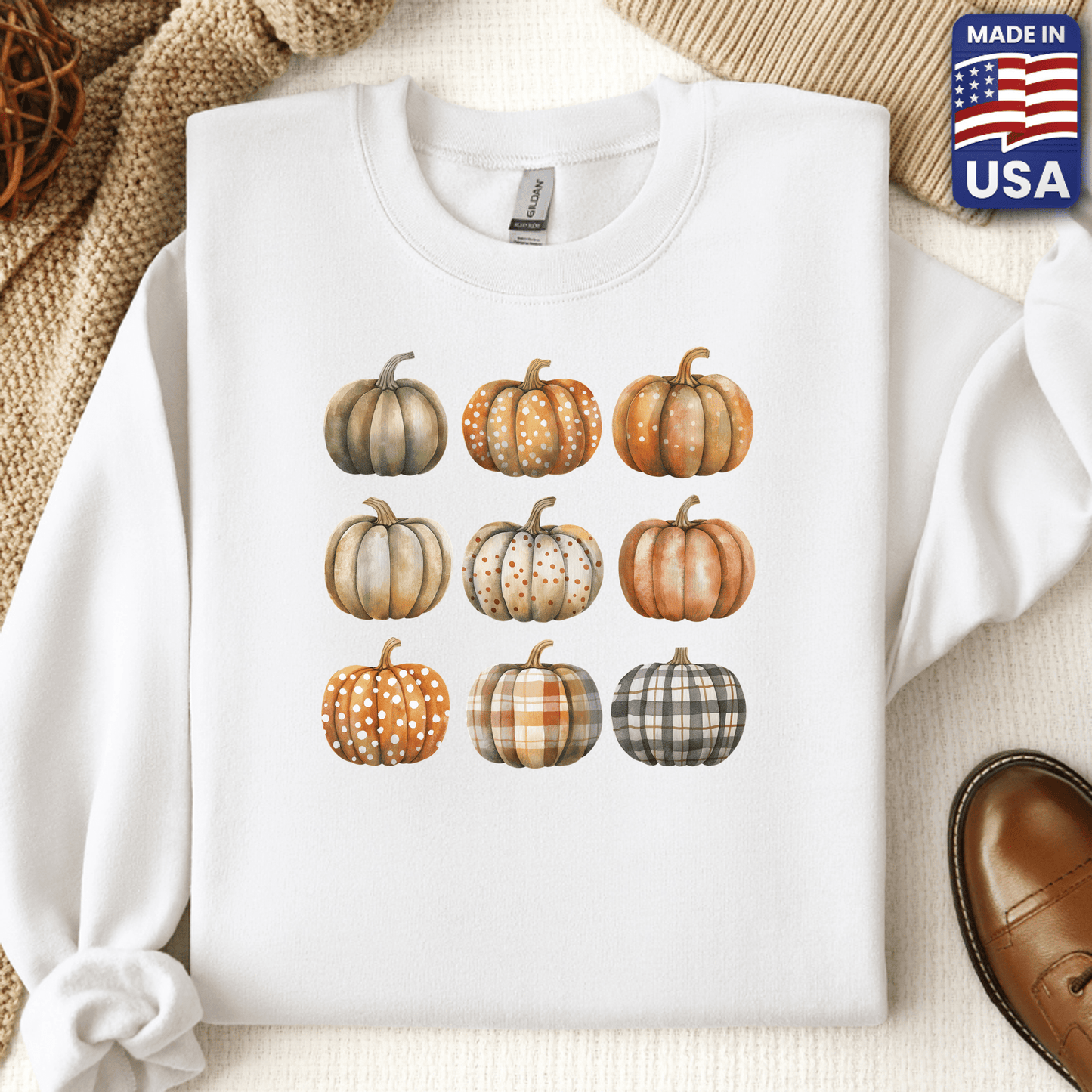 Thankful for Pumpkins Crewneck