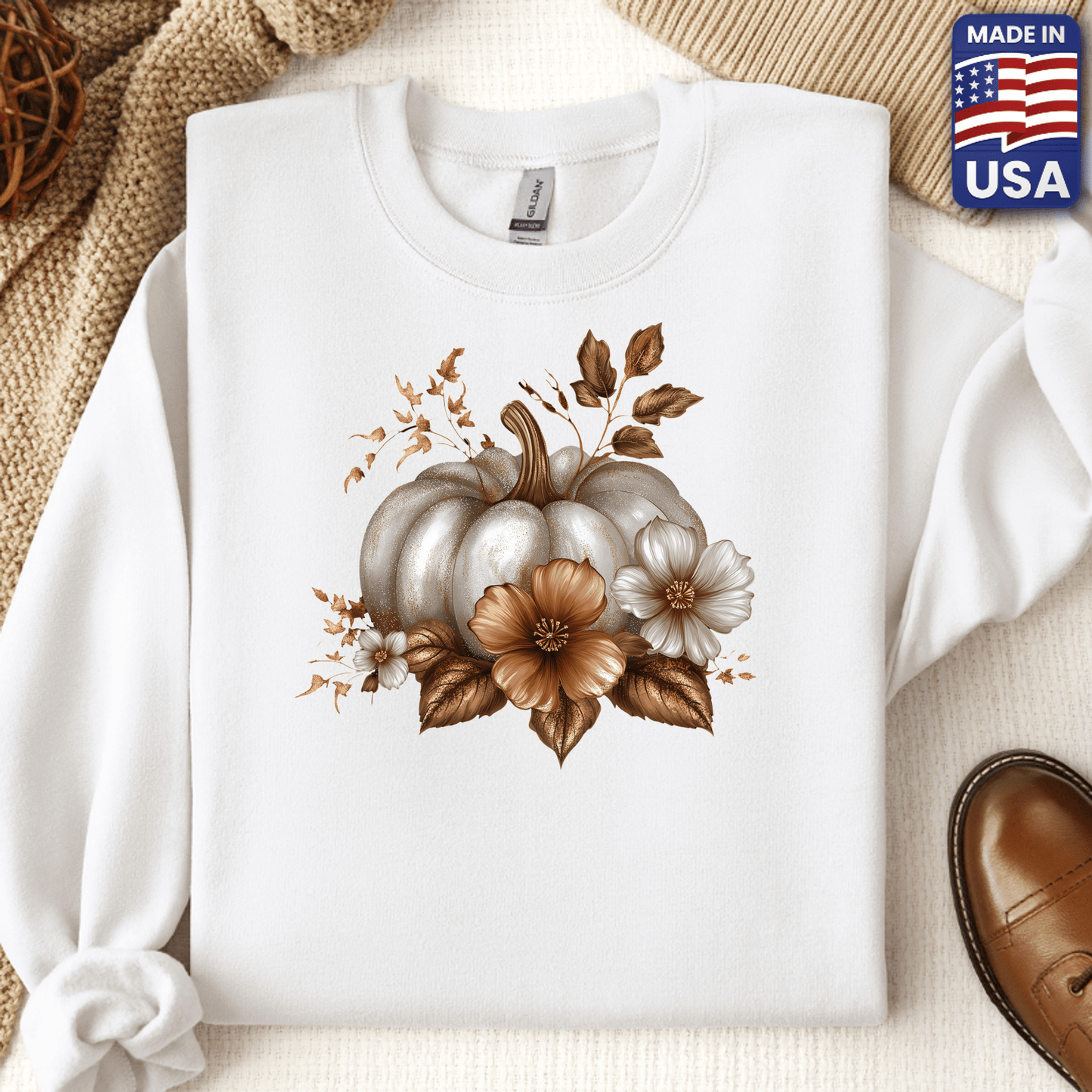 Pumkin Decor Crewneck