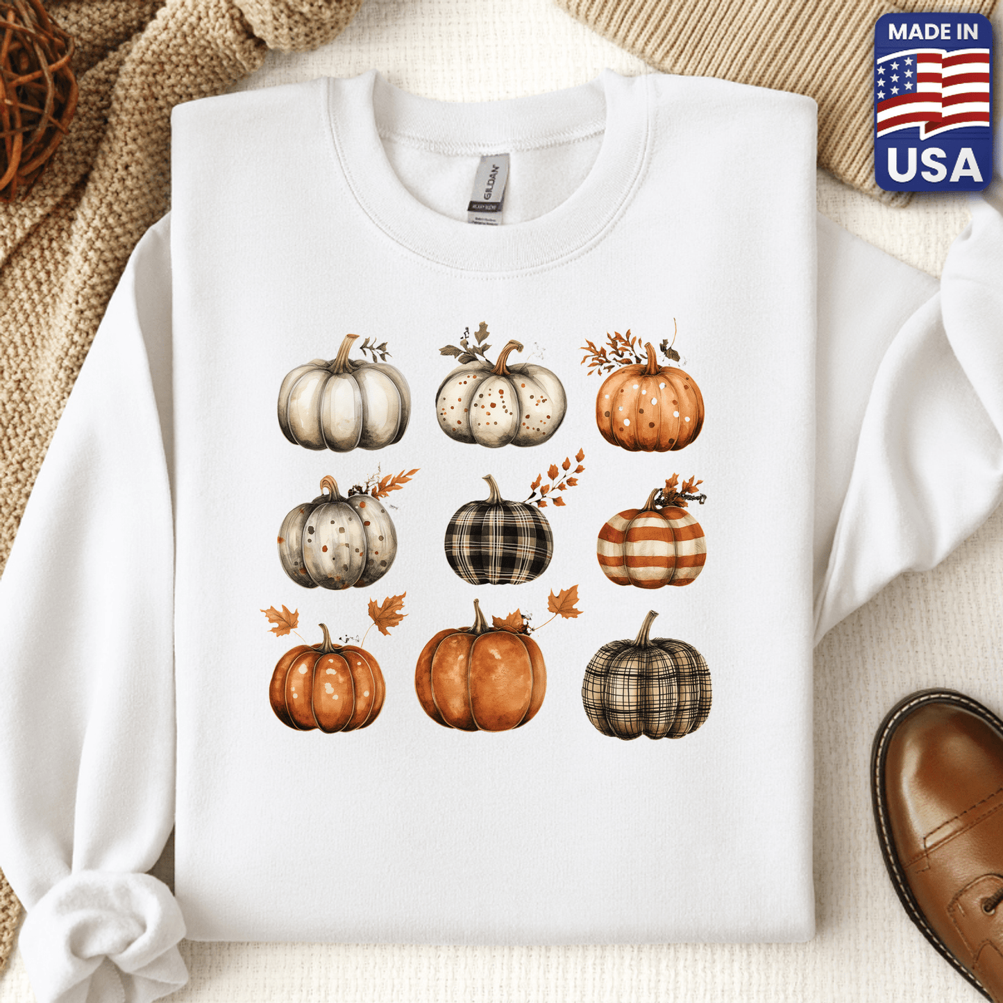 Cozy Pumpkin Crewneck