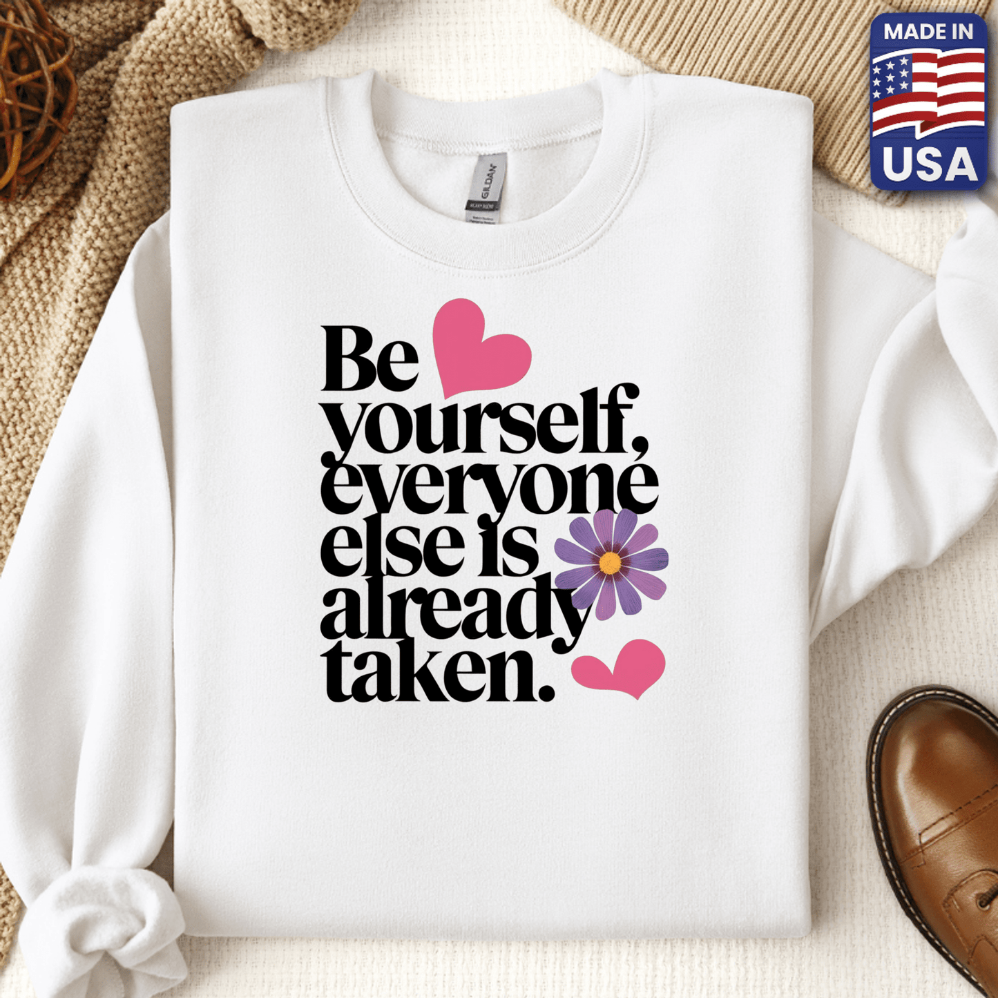 Be Yourself Crewneck